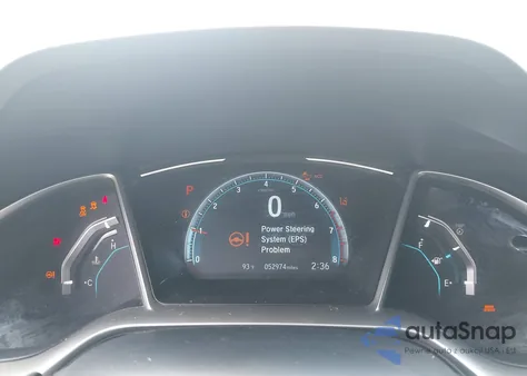 2021 Honda Civic Ex из США, поврежденный, VIN 19XFC1F34ME010293